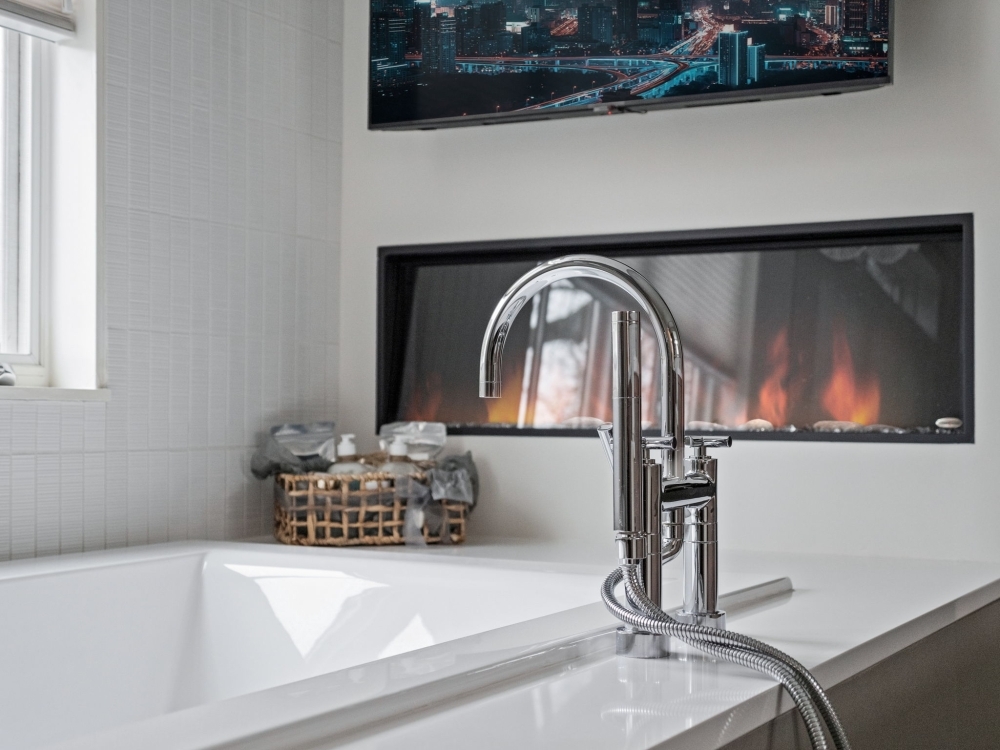 Spa Bath with Freestanding Tub