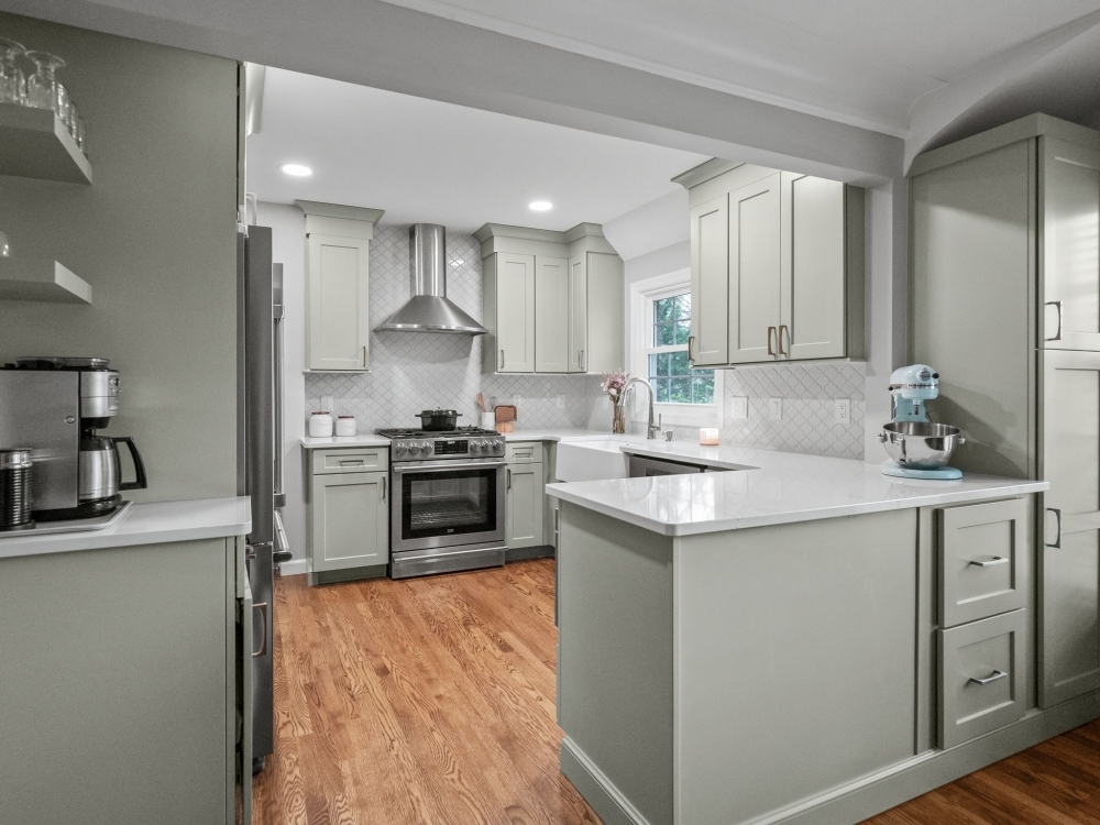 Sage Shaker Kitchen
